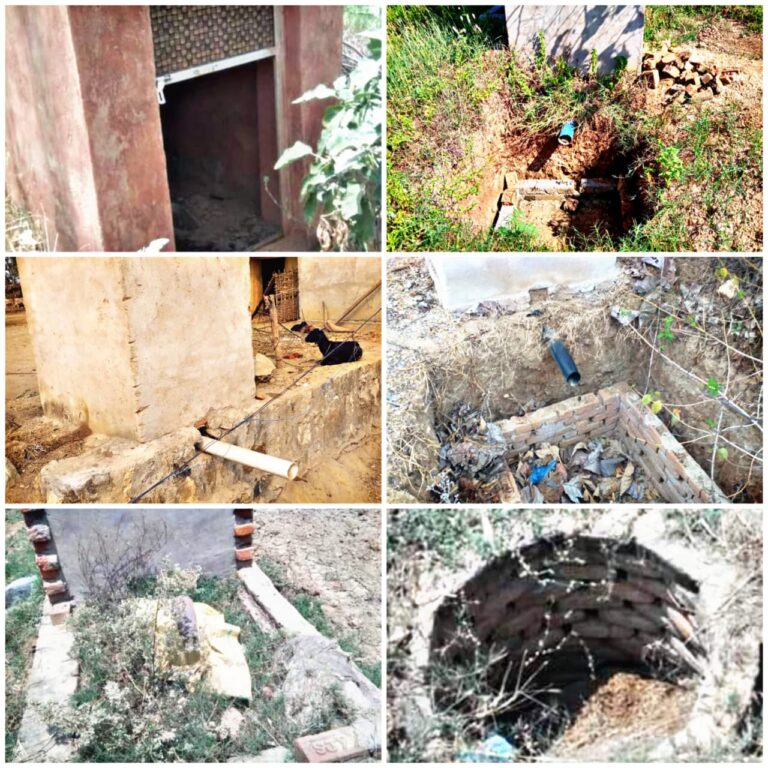 विकास कार्य मे भ्रष्टाचार को लेकर ग्रामीणों ने जताया नाराजगी।