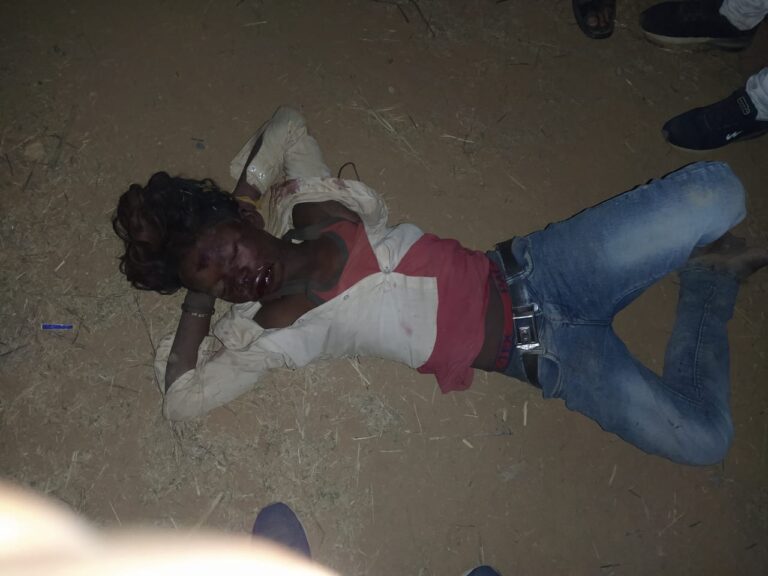 मारपीट कर एक 17 वर्षीय युवक को किया घायल, कारण -अज्ञात।