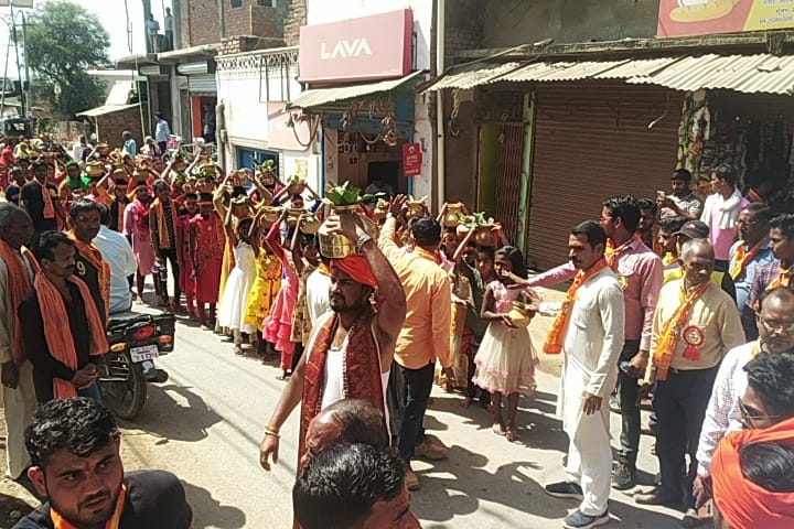 दुद्धी विकासखंड के मल्देवा ग्राम में भव्य श्री राम कथा आयोजन का हुआ शुभारंभ, प्रभु श्री राम के जयकारों से गुजा कस्बा।