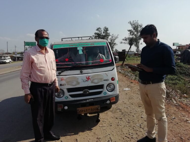 अनाधिकृत रूप से संचालित हो रहे वाहनों पर अंकुश लगाने हेतु चलाया गया अभियान।