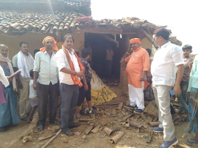 बीना मुआवजा दिए सुंदरी में हो रहा ब्लास्टिंग -सुरेन्द्र अग्रहरि