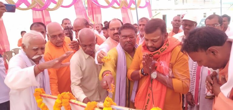 बभनी–: भाजपा कार्यकर्ताओं ने मनाया 41वां स्थापना दिवस।