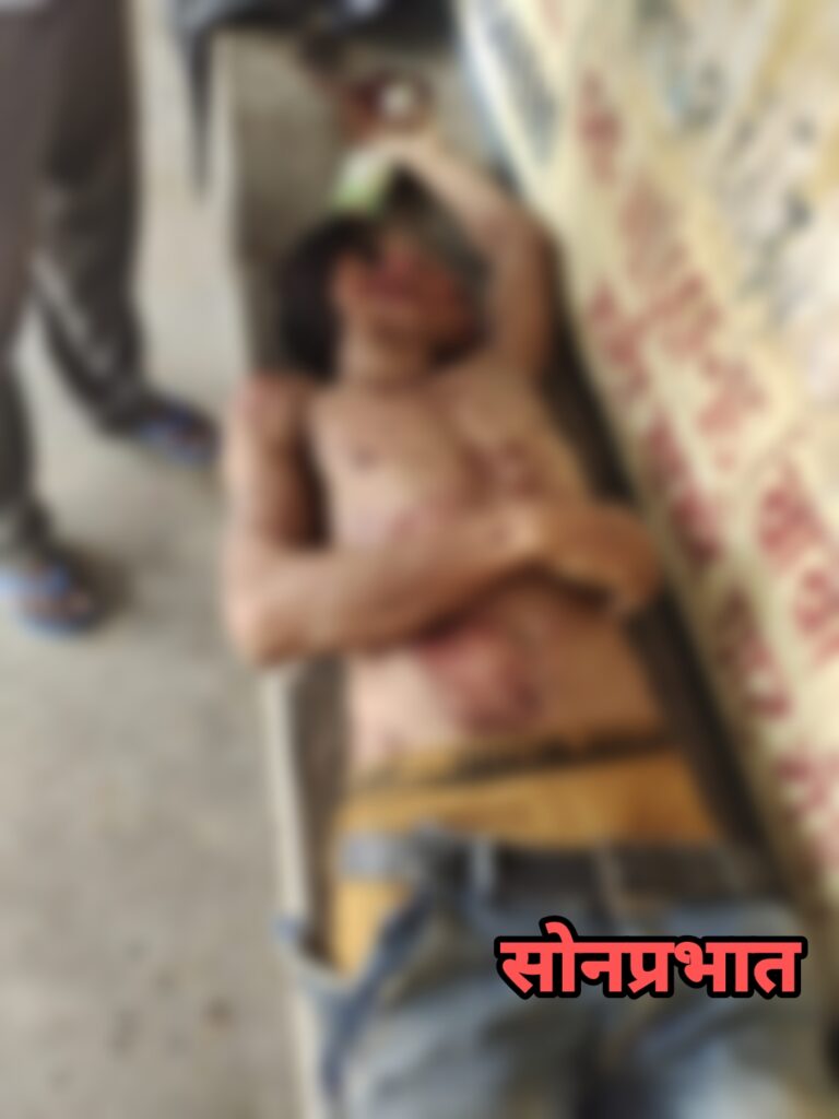 अज्ञात वाहन के धक्के से अज्ञात 28 वर्षीय युवक की मौत