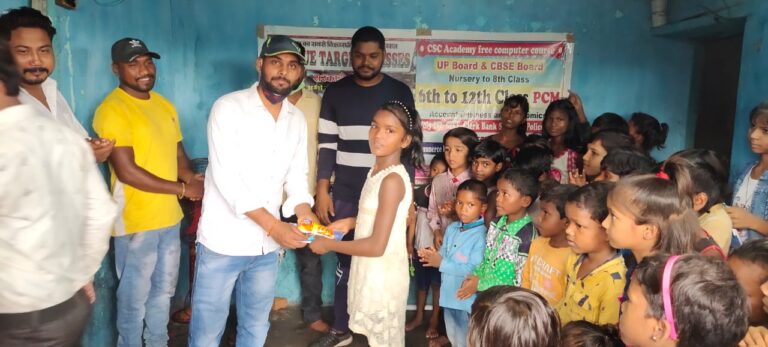 राजकिशन बस्ती मे आजाद व हिंद सेवा समिति ने बच्चों को निःशुल्क शिक्षा देने की मुहिम शुरू की