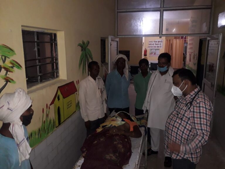 सर्पदंश से 45 वर्षीय महिला की मौत।