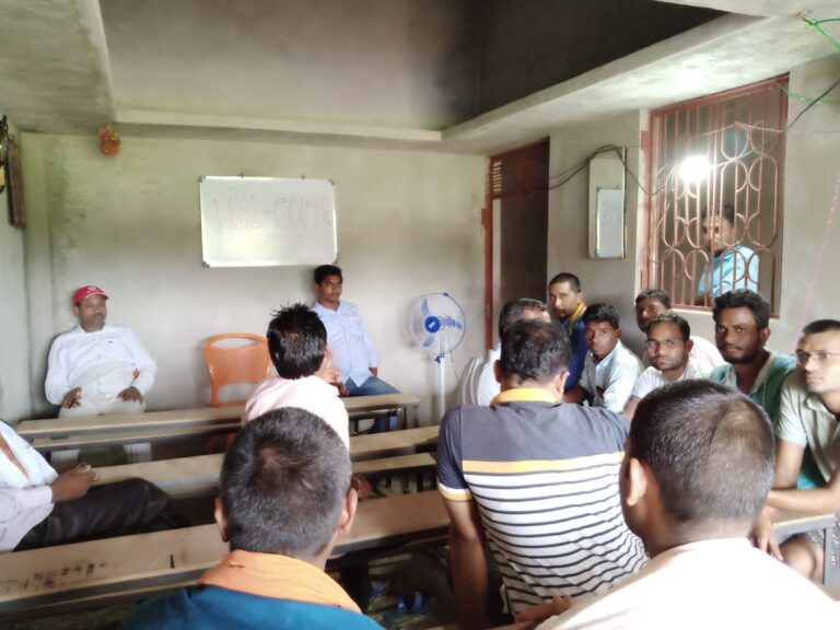 सागोबांध:-व्यापारी मंडल की बैठक हुई संपन्न