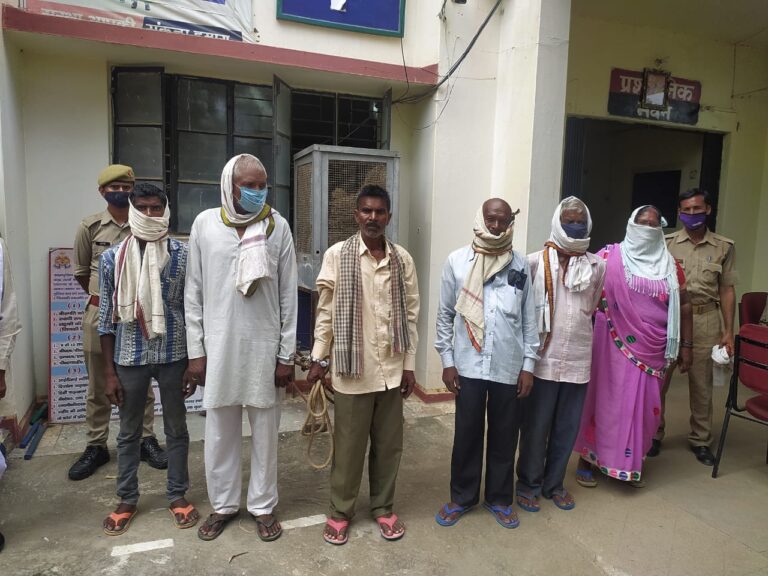 विंढमगंज पुलिस ने शांति भंग में 25 लोगो का किया चालान।