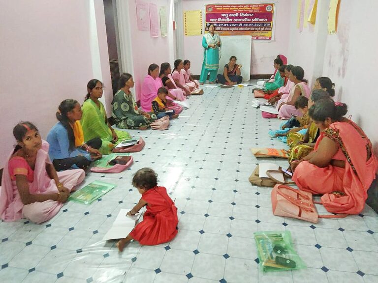 दुद्धी -: पशु सखी का प्रशिक्षण संपन्न।