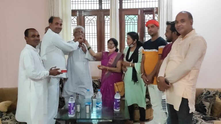 अनुसूचित जनजाति मोर्चा कि मंत्री ममता गौड़ का भाजपा कार्यकर्ताओं ने किया स्वागत।