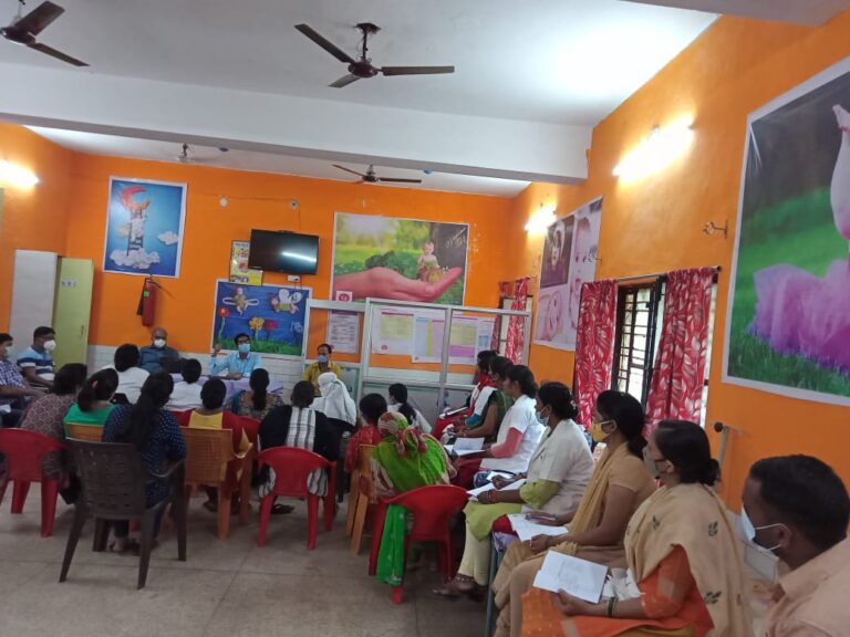 सामुदायिक स्वास्थ्य केंद्र दुद्धी में में विभिन्न रोगों की रोकथाम के लिए किया गया प्रशिक्षित।