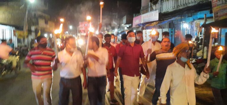 दुद्धी परंपरागत ” होलिका दहन ” धार्मिक स्थल अतिक्रमण को लेकर आक्रोश में हिंदू संगठन।