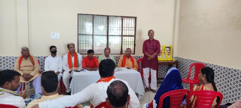 सदस्यता अभियान, प्रबुद्ध वर्ग सम्मेलन पर भाजपा दुद्धी मण्डल की बैठक संपन्न हुई।