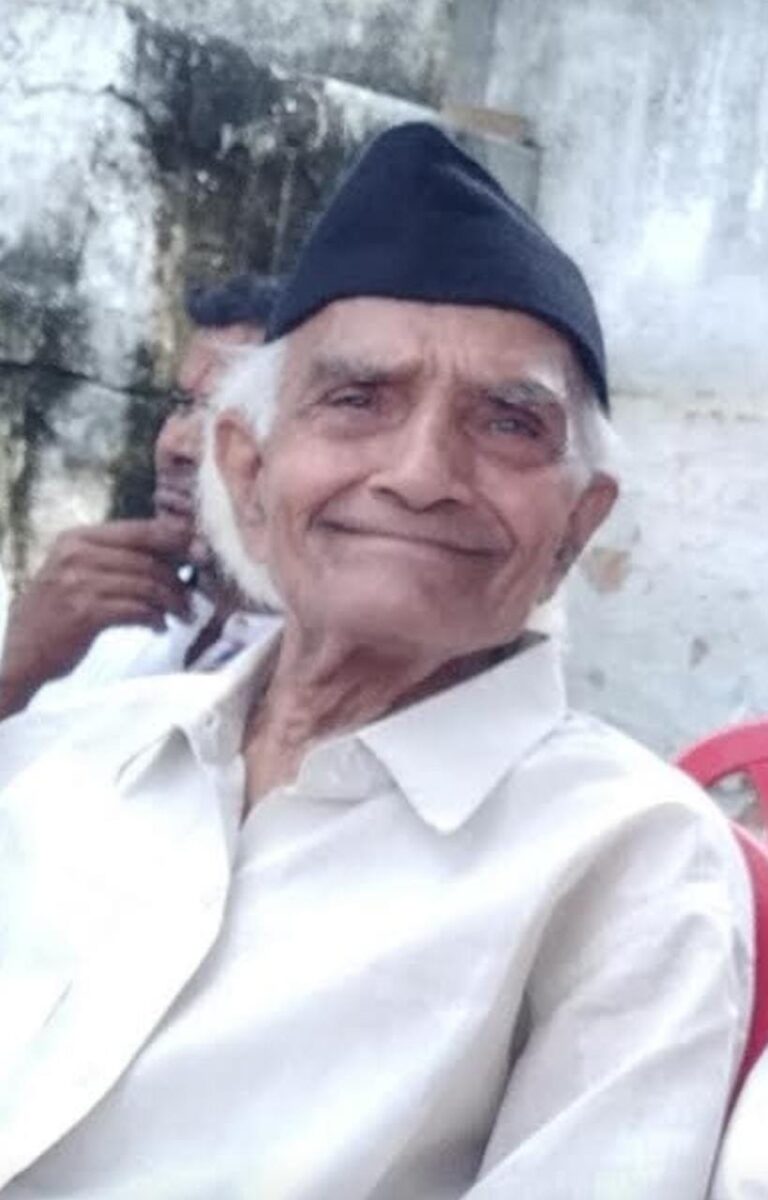 समाज के अग्रणी स्वतंत्रता संग्राम सेनानी, पूर्व जिला संघचालक डॉ राजकिशोर सिंह का 90 वर्ष की उम्र में निधन से मर्माहत निः शब्द हुआ जनमानस।