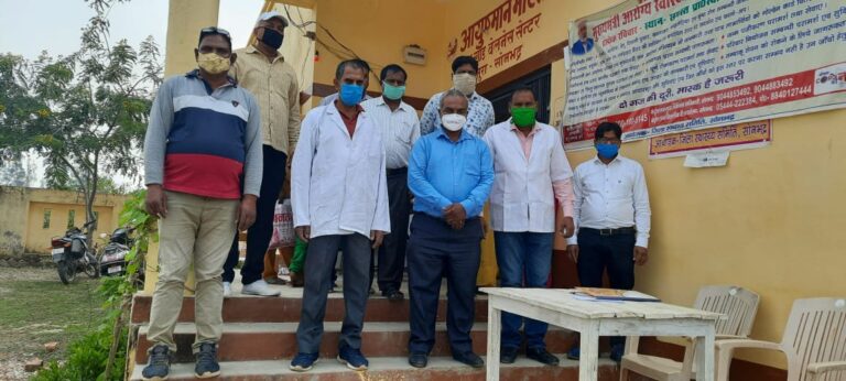 मुख्यमंत्री आरोग्य स्वास्थ्य मेले का आयोजन किया गया।