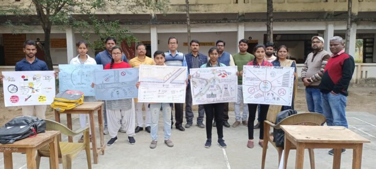 सड़क सुरक्षा को लेकर दुद्धी महाविद्याल में जनपद स्तरीय भाषण, स्लोगन,कविता, प्रश्नोत्तरी व पोस्टर प्रतियोगिता का आयोजन