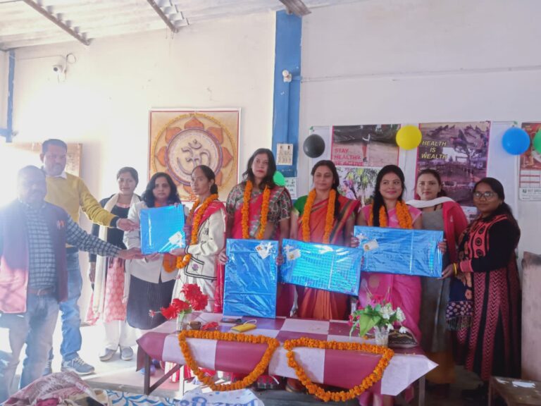 पिंक थान ने गोल्ड मैडल प्राप्त महिलाओं के लिए किया अभिनंदन सम्मान।