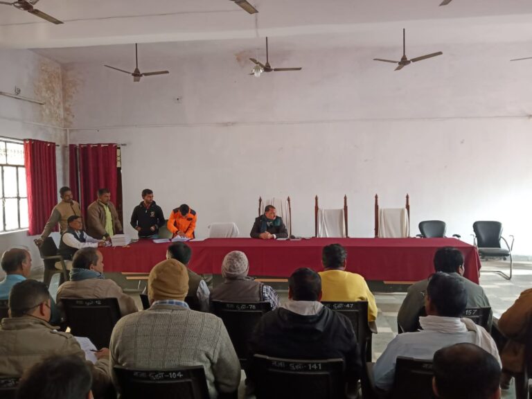 चुनाव आचार संहिता के पालन को लेकर दुद्धी एसडीएम ने दिया दिशा निर्देश।