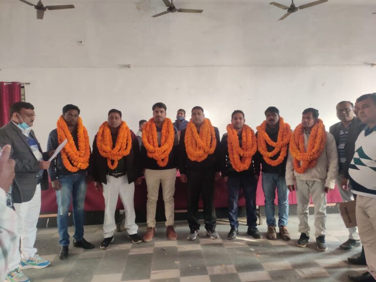 विनय बने दुद्धी लेखपाल संघ के नवनिर्वाचित अध्यक्ष।