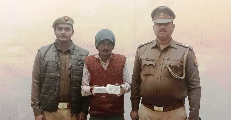 40 ग्राम हेरोईन के साथ 01अभियुक्त को किया गया गिरफ्तार।