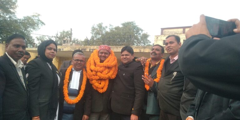 दुद्धी बार एसोसिएशन संघ का शपथ ग्रहण 22 जनवरी को।