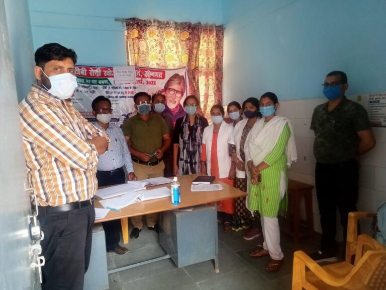 विश्व टीवी दिवस पर सामुदायिक स्वास्थ्य केंद्र दुद्धी में गोष्ठी का आयोजन।