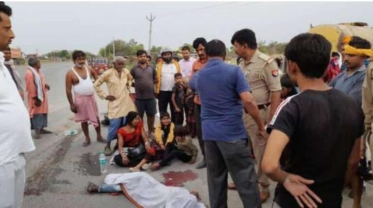 सड़क हादसे में 8 वर्षीय भांजे की दर्दनाक मौत, मामा गंभीर।