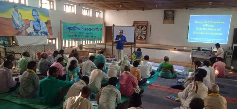 गांवो को स्वच्छ और प्लास्टिक मुक्त बनाने के लिए सामुदायिक प्रयास जरूरी।