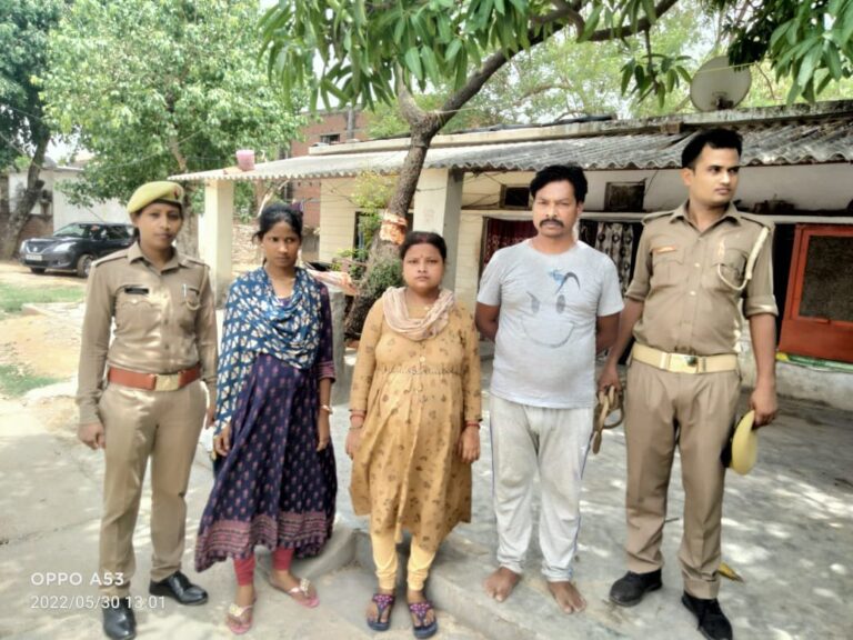 सोनभद्र – करमा पुलिस ने 6 घंटे के अंदर 3 वर्षीय अपहृत बच्ची को किया सुरक्षित बरामद, 3 गिरफ्तार।