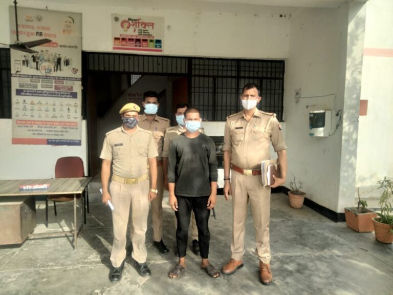 सोनभद्र : चोपन पुलिस ने दुष्कर्म से सम्बंधित प्रकरण में नामजद अभियुक्त को किया गया गिरफ्तार।