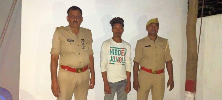 म्योरपुर पुलिस ने नाबालिग को अपहरण के मामले में एक को किया गिरफ्तार,अपह्रता भी बरामद।