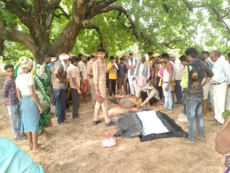 नौडीहा – महुआ के पेड़ में फाँसी लगाकर किया जीवन लीला समाप्त।