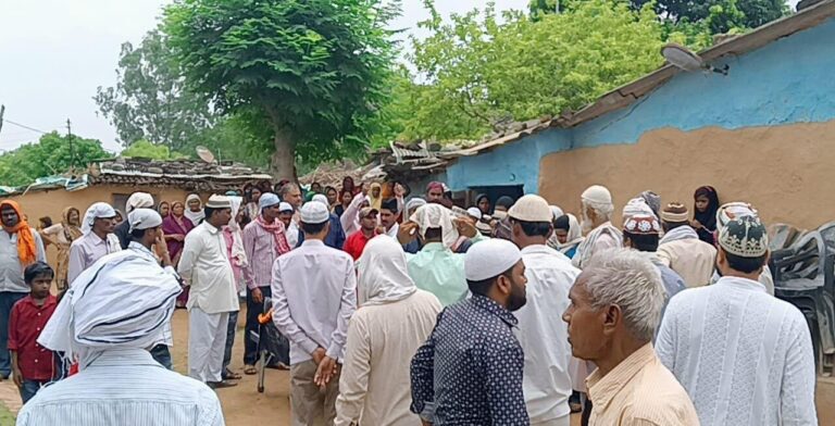 विदेश काम करने गए युवक का कार्य के दौरान हुई मौत।