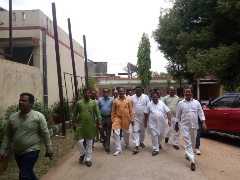 बीडीसी रिक्त पद ग्राम हाथवानी के लिए 6 प्रत्याशियों ने किया नामांकन पत्र दाखिल।