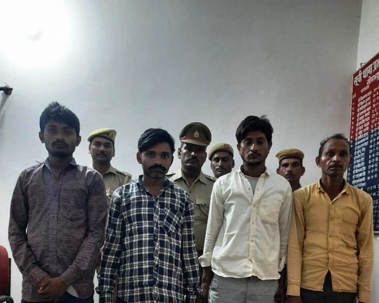 Sonbhadra News : मांची पुलिस ने बैल वध करने वाले चारों को किया गिरफ्तार। 