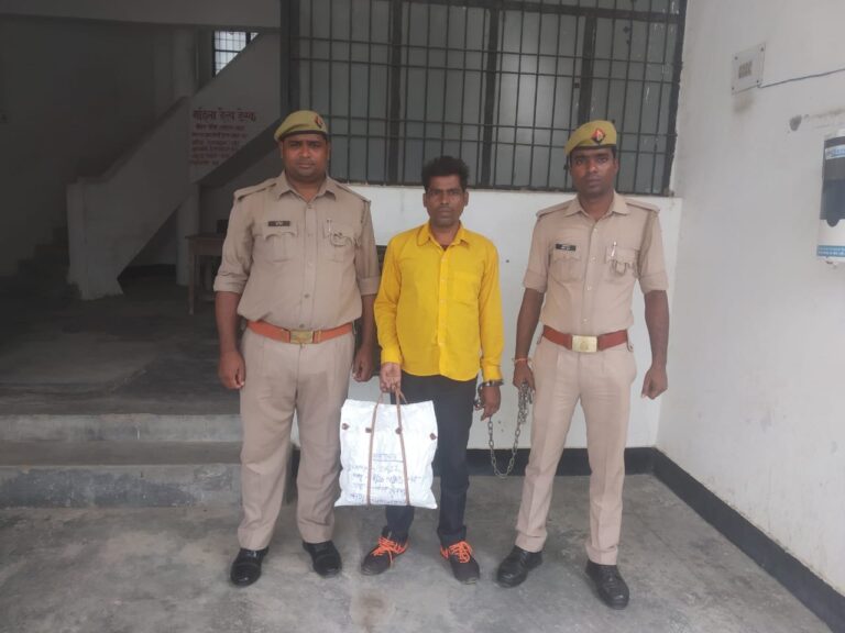 1 किलो 200 ग्राम गांजा के साथ एक अभियुक्त गिरफ्तार।