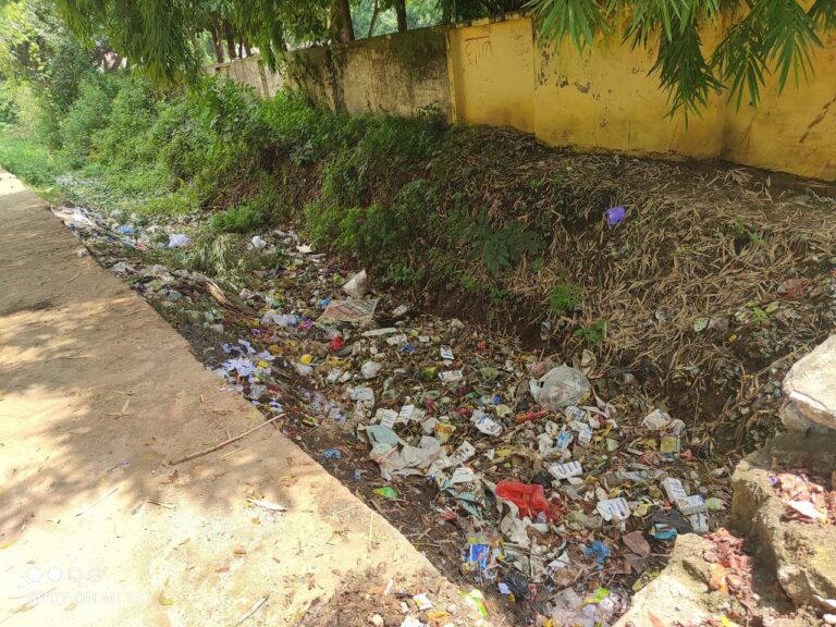 फिर उठा डीआर पैलेस दुद्धी नहर के पास गंदगी से पटा संक्रमित नहर की सफाई की मांग।