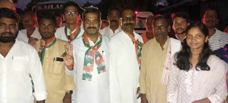 सरई नगर परिषद चुनाव में लगा कांग्रेसियों का जमावड़ा।