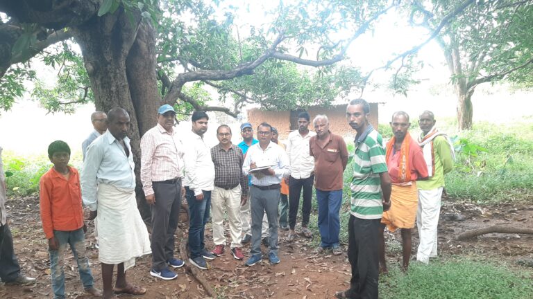 18 भू स्वामियों के मकान तथा जमीनों का किया गया मूल्यांकन