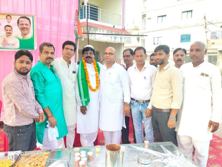 ईद मिलाद उन नबी का कांग्रेस पार्टी ने किया भव्य स्वागत।