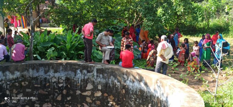 नगवा में कुआँ मे डुबने से एक मौत।