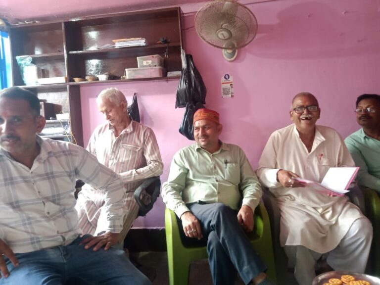 उत्तर प्रदेश जिला उद्योग व्यापार मंडल दुद्धी का छठ महापर्व को लेकर बैठक।