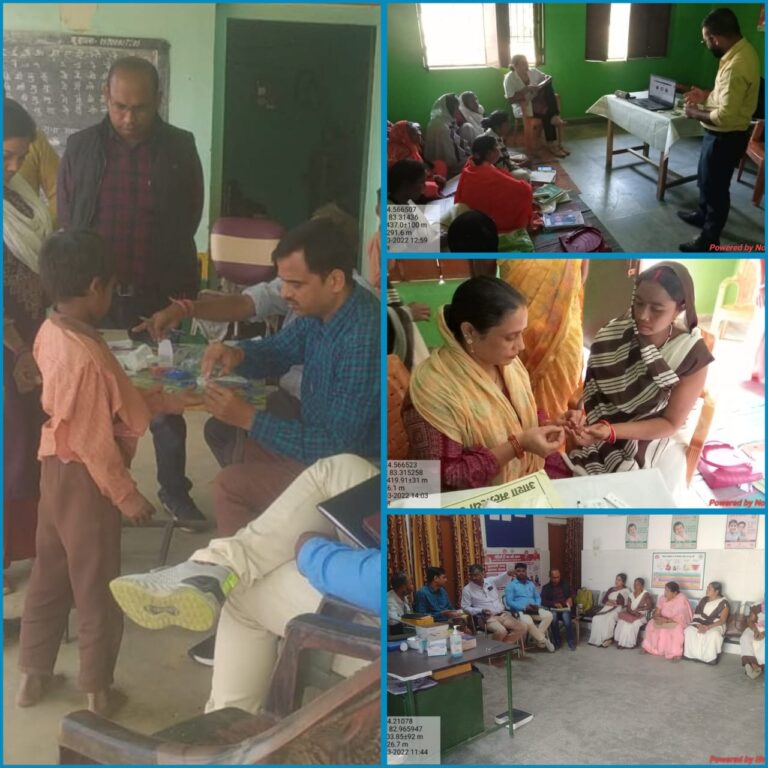 मलेरिया एवं डेंगू उन्मूलन के लिए आशा को दी गई फैमिली हेल्थ इंडिया द्वारा ट्रेनिंग