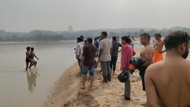 सोन नदी में एक बालक की डूबने से हुई मौत।