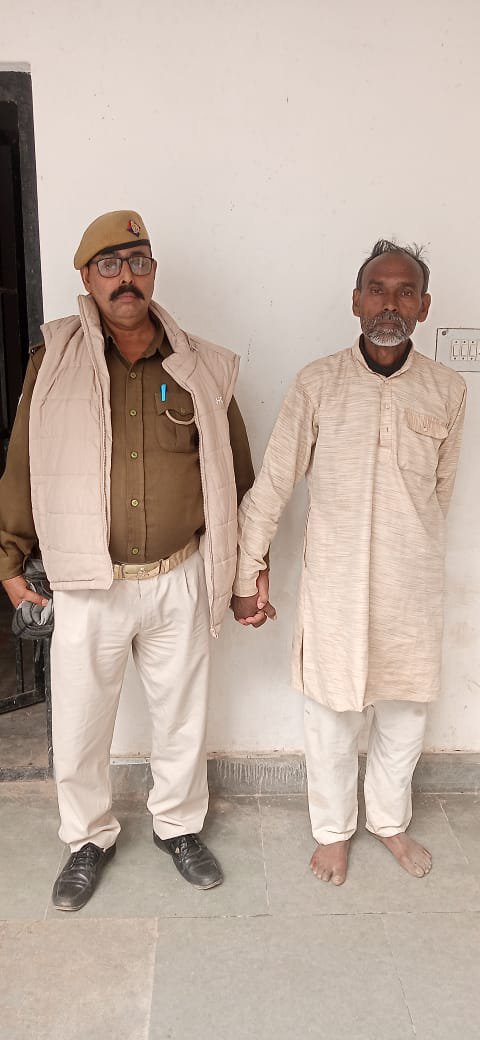 सोनभद्र : पन्नूगंज पुलिस ने 3 वर्षीय बच्ची के साथ दुष्कर्म करने वाले 57 वर्षीय वृद्ध को गिरफ्तार कर मा0 न्यायालय भेजा।