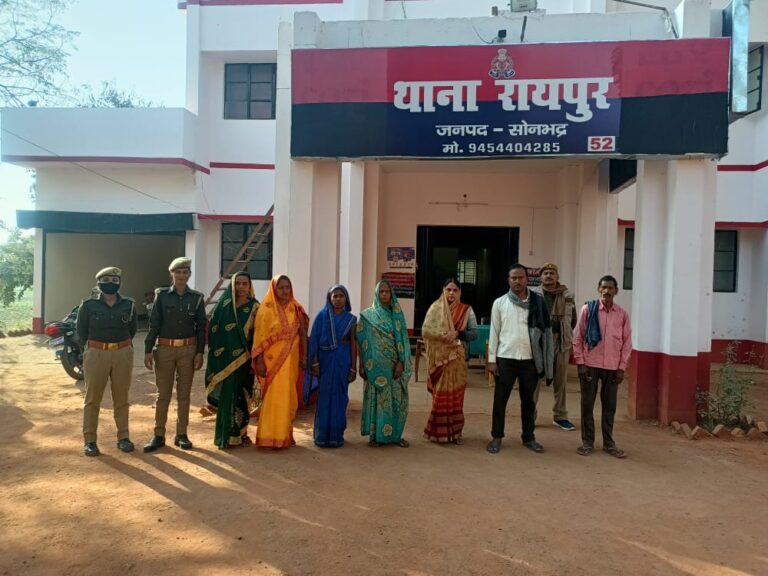 शान्ति भंग में सात लोगों का चालान।