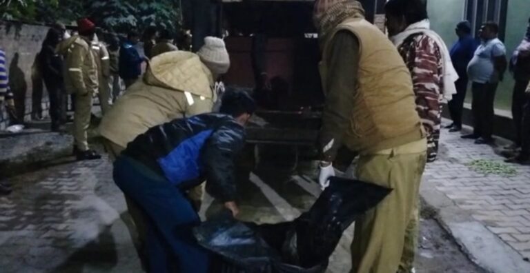 बंद मकान में लगी आग, एक युवक की जलकर मौत।