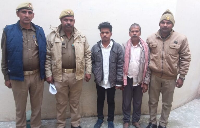 पन्नूगंज पुलिस द्वारा डीपी एक्ट के प्रकरण में तीनअभियुक्तों को किया गिरफ्तार।