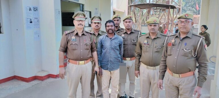 गैंगेस्टर एक्ट से सम्बन्धित प्रकरण में वांछित 01 नफर अभियुक्त गिरफ्तार