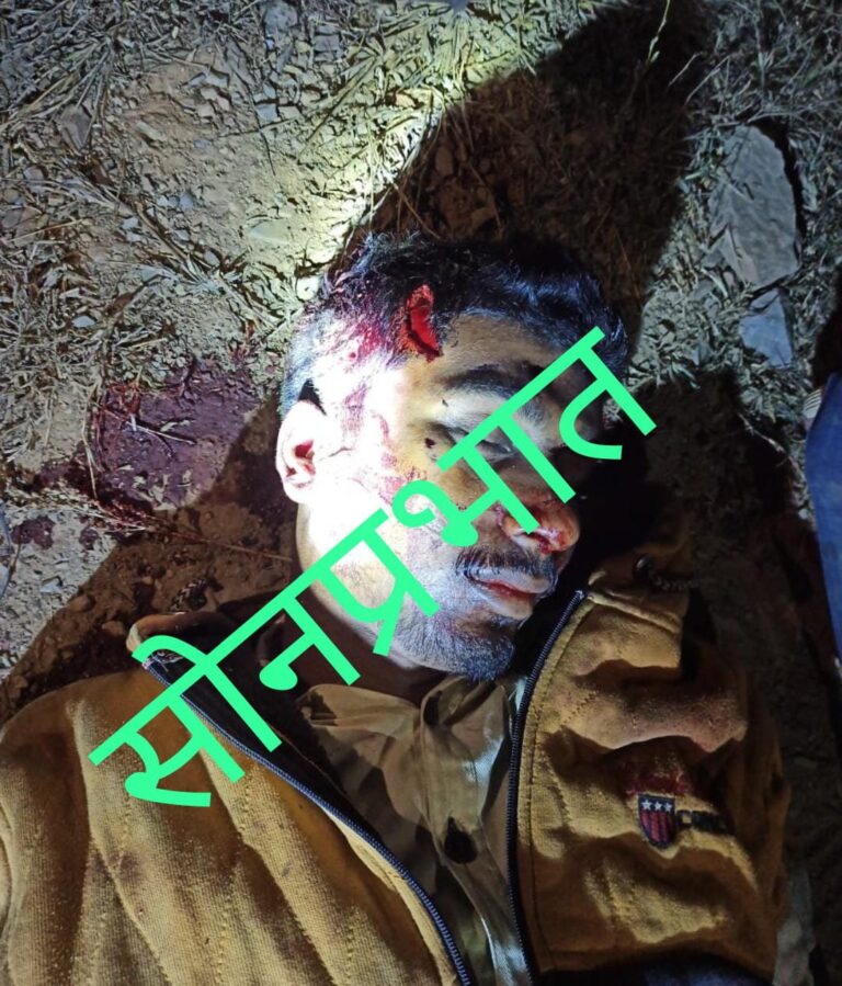 ट्रेन की चपेट में आने से युवक की मौत।