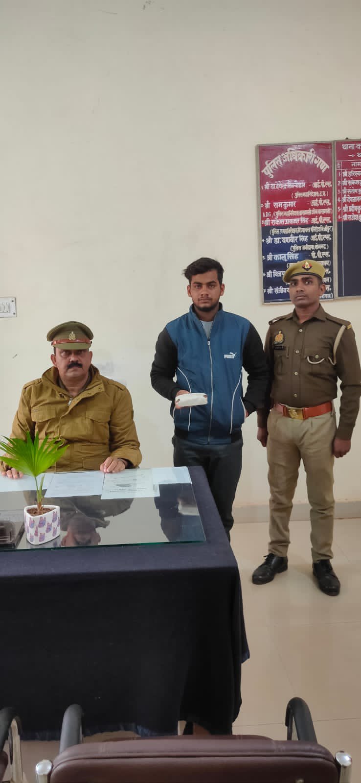 40 ग्राम हिरोइन के साथ एक गिरफ्तार।